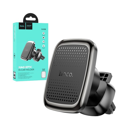 Soporte Magnético para Teléfono de Coche Hoco CA106 para Airvent Negro